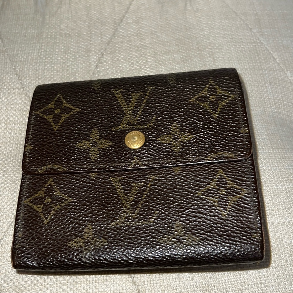 Louis Vuitton Monogram Portomone 2 snap Wallet